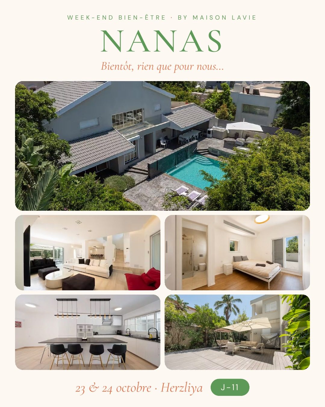 NANAS — Villa privée, Herzliya Pituach